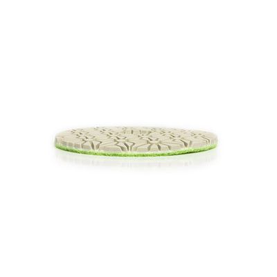 100mm White Polishing Pad Diamond Wet Polishing Pad For Floor